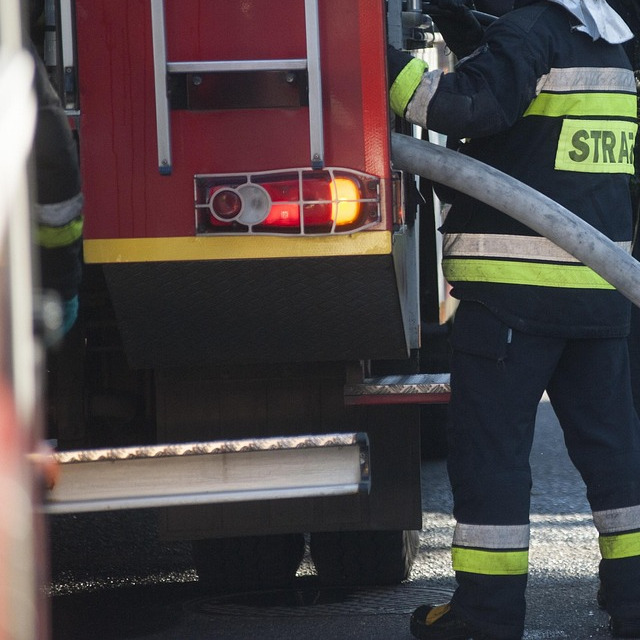 firefighter fire truck rescue