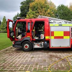 firefighter fire truck rescue