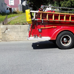 firefighter fire truck rescue